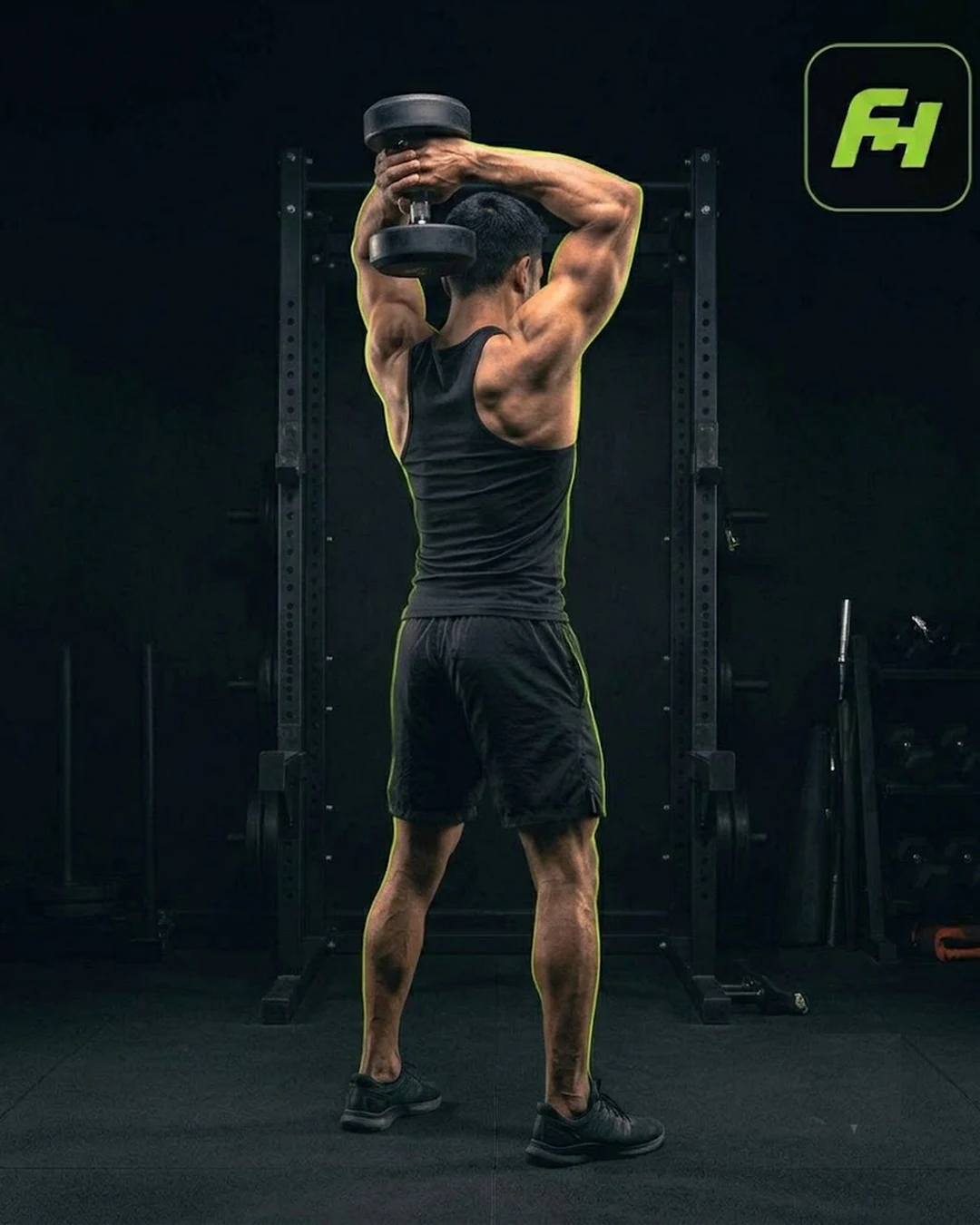 overhead tricep extension exercise