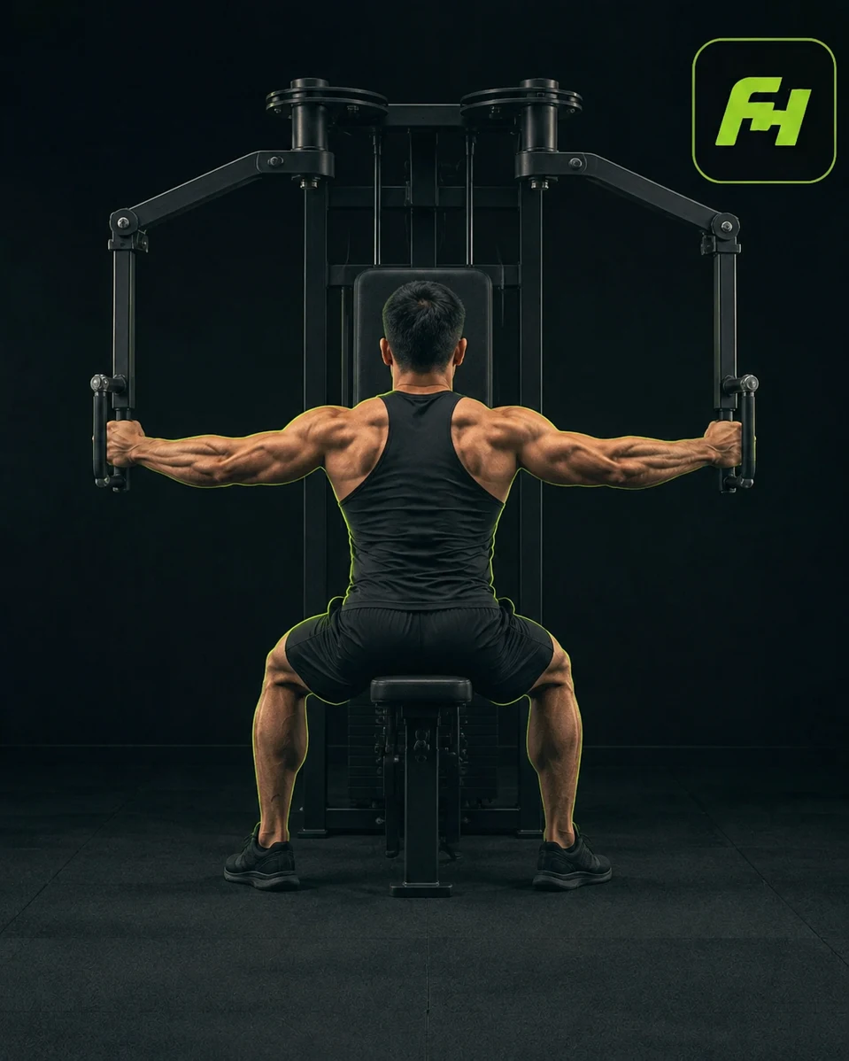 reverse pec deck exercise